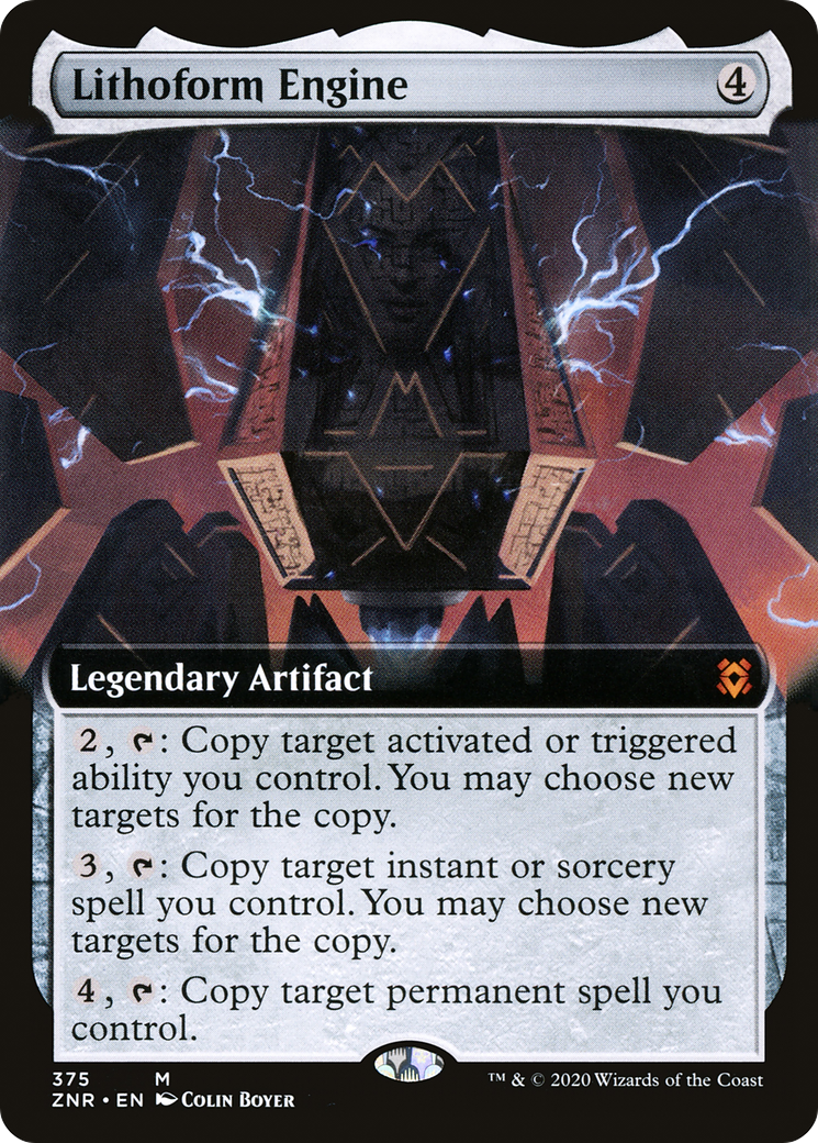Lithoform Engine (Extended Art) (ZNR-375) - Zendikar Rising - Magic The Gathering