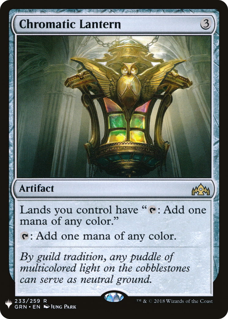 Chromatic Lantern (GRN) (LIST-233) - The List - Magic The Gathering