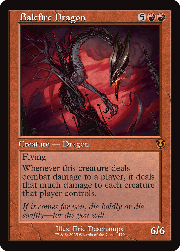 Balefire Dragon (INR-479) - Innistrad Remastered - Magic The Gathering