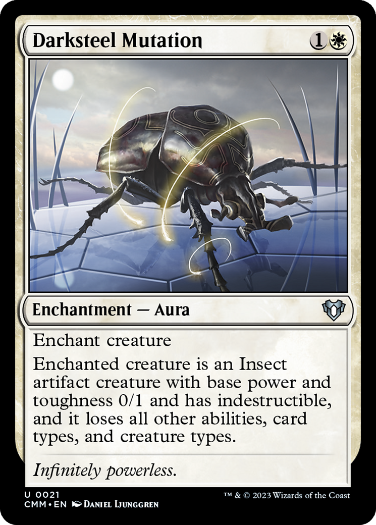 Darksteel Mutation (CMM-021) - Commander Masters - Magic The Gathering