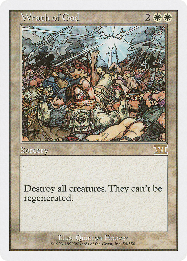Wrath of God (6ED-054) - Classic Sixth Edition - Magic The Gathering