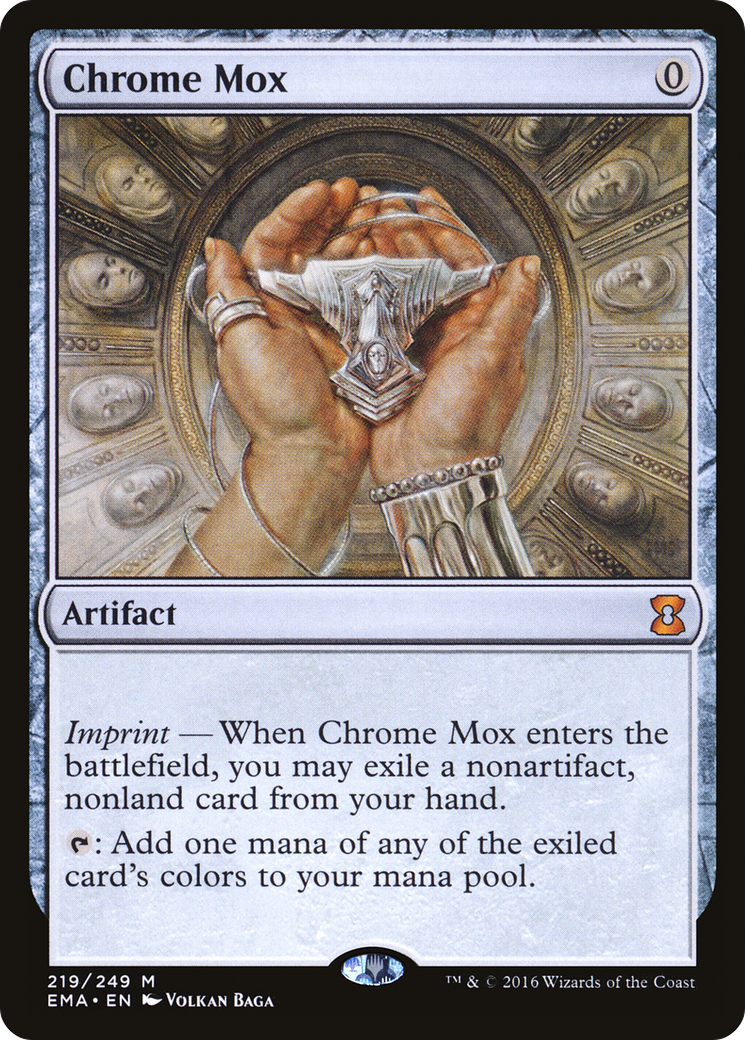 FOIL Chrome Mox (EMA-219) - Eternal Masters - Magic The Gathering