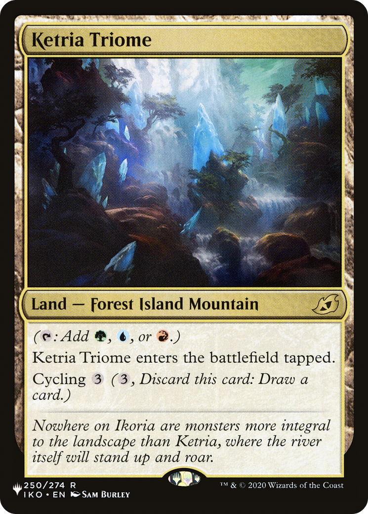 Ketria Triome (LIST-IKO-250) - The List - Magic The Gathering