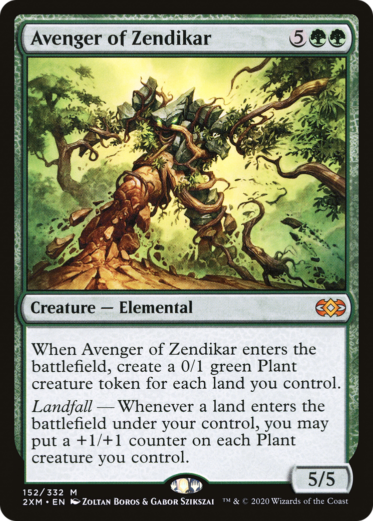 FOIL Avenger of Zendikar (2XM-152) - Double Masters - Magic The Gathering