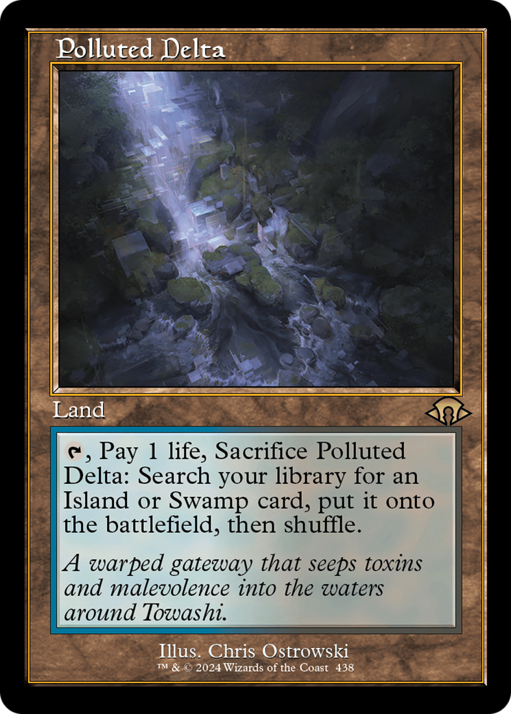 Polluted Delta (Retro Frame) (MH3-438) - Modern Horizons 3 - Magic The Gathering