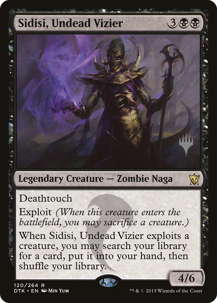 Sidisi, Undead Vizier (PPTHB-120P) - Dragons of Tarkir Promos - Magic The Gathering