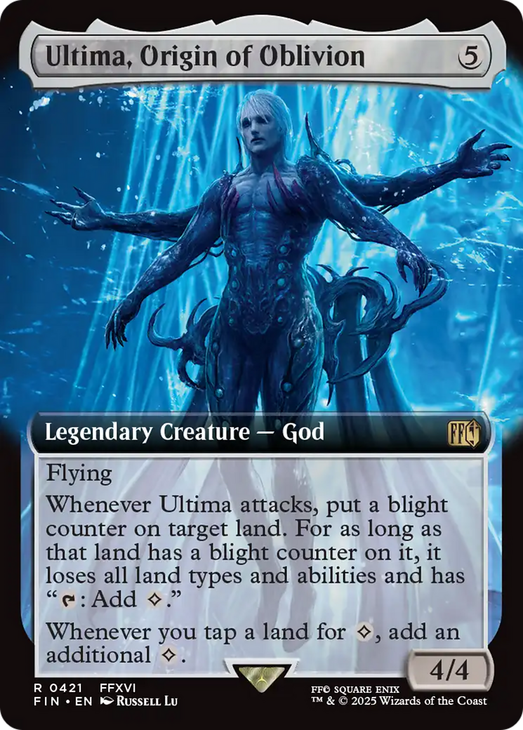 Ultima, Origin of Oblivion (FIN-421) - FINAL FANTASY - Magic The Gathering