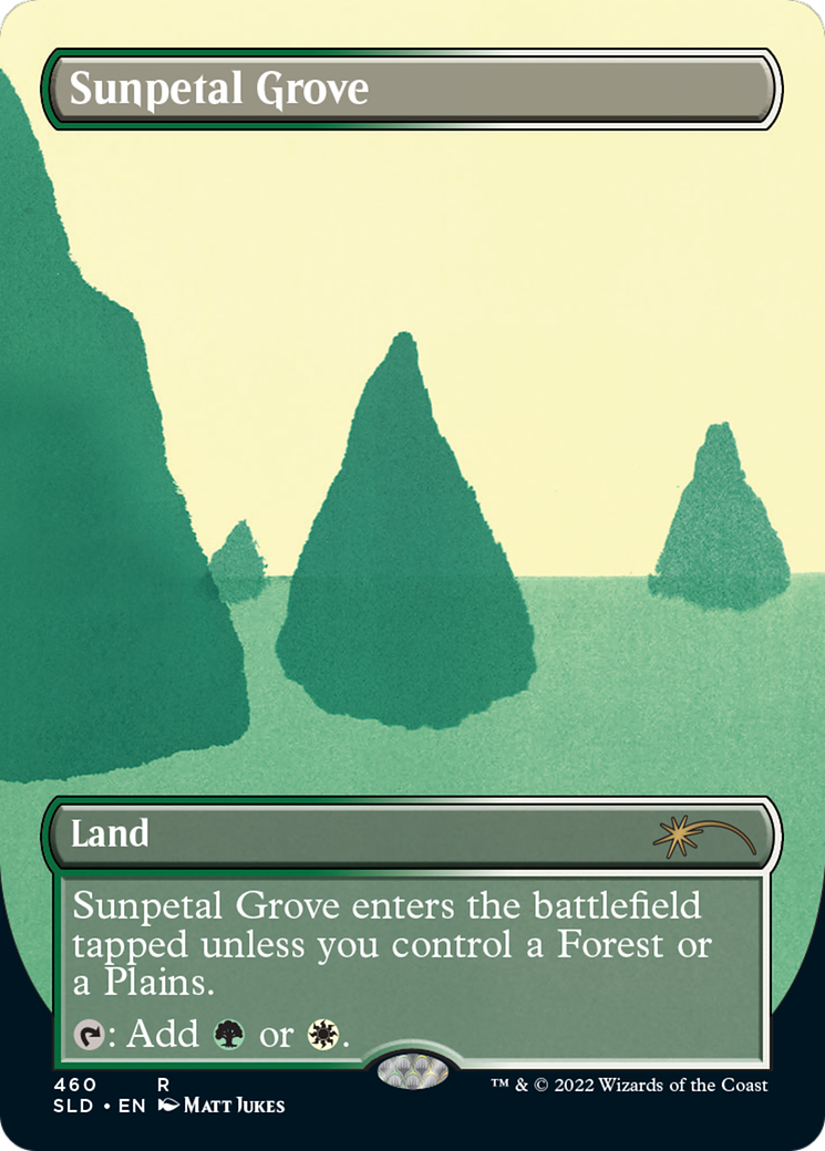 Sunpetal Grove (SLD-460) - Secret Lair Drop - Magic The Gathering