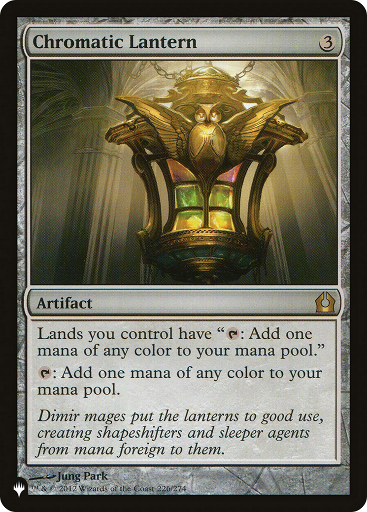 Chromatic Lantern (RTR) (LIST-226) - The List - Magic The Gathering