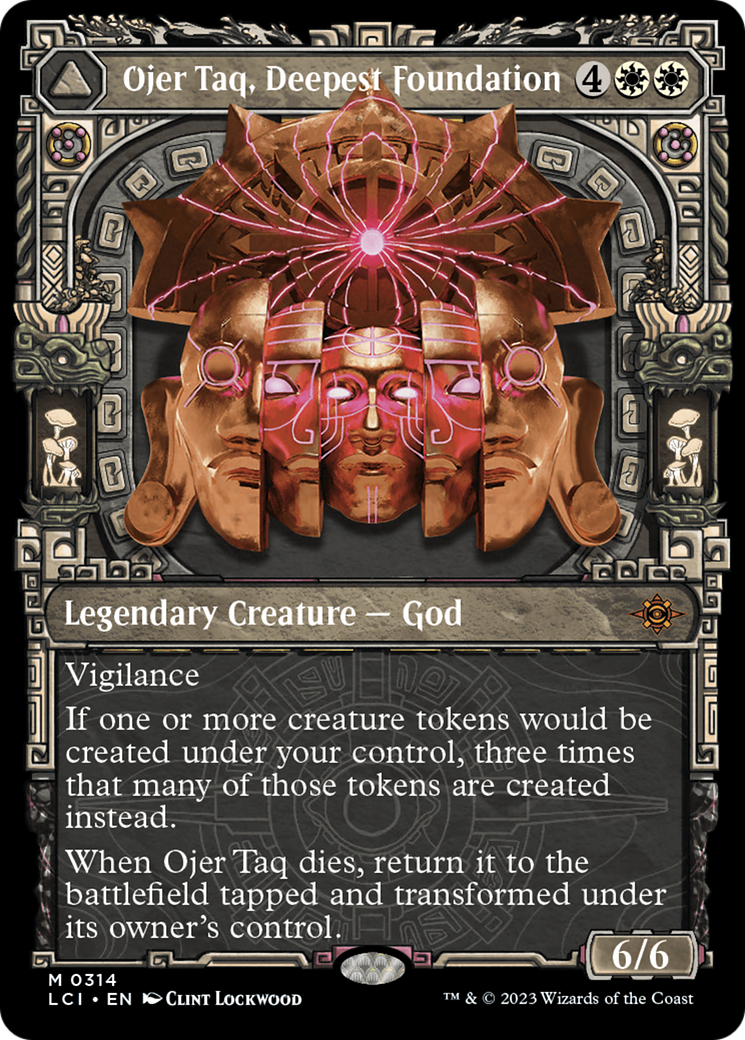 Ojer Taq, Deepest Foundation (Showcase) (LCI-314) - The Lost Caverns of Ixalan - Magic The Gathering