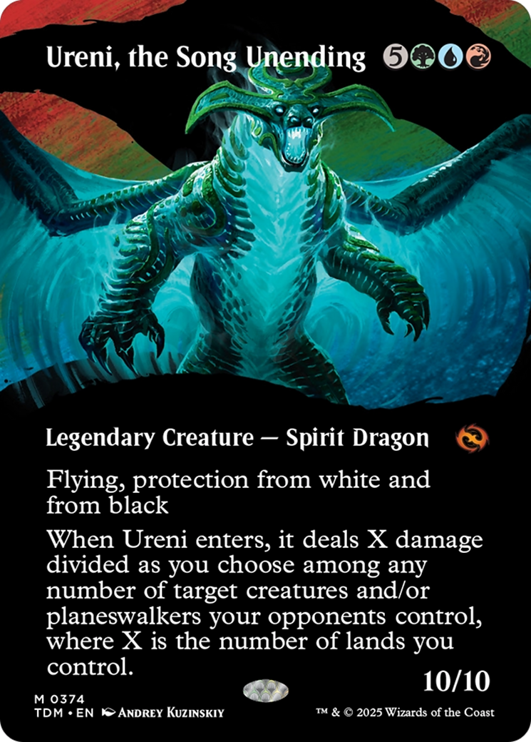 Ureni, the Song Unending (TDM-374) - Tarkir: Dragonstorm - Magic The Gathering