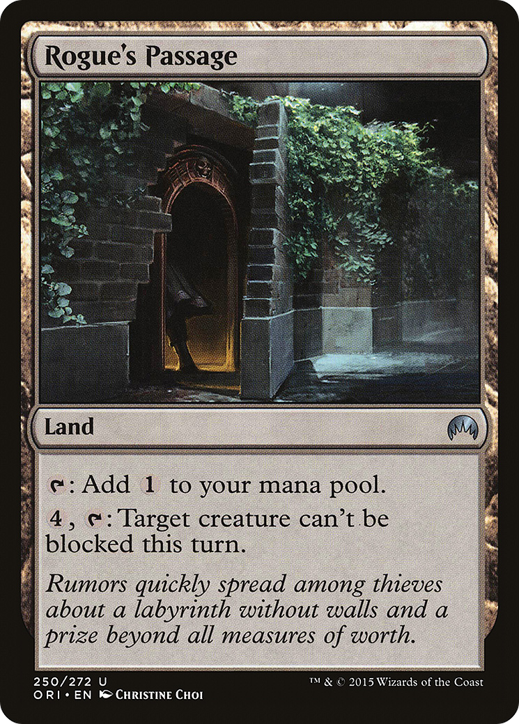 FOIL Rogue's Passage (ORI-250) - Magic Origins - Magic The Gathering