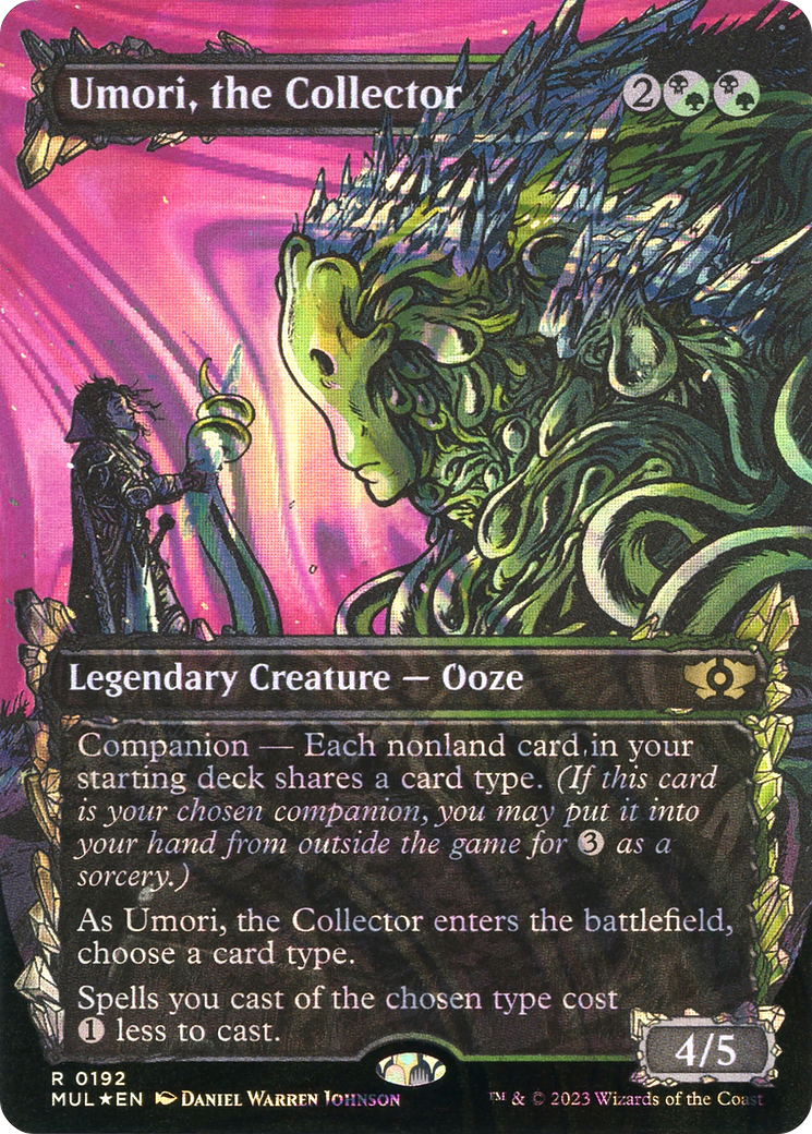 FOIL Umori, the Collector (Halo Foil) (MUL-192) - Multiverse Legends - Magic The Gathering