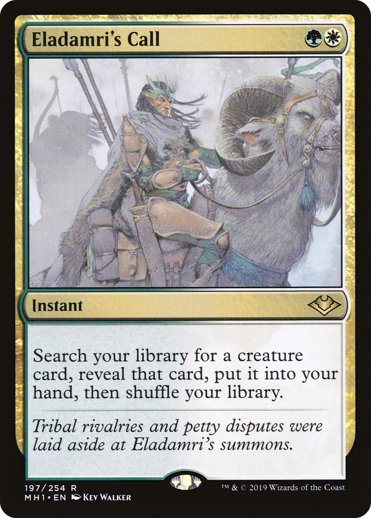 FOIL Eladamri's Call (MH1-197) - Modern Horizons - Magic The Gathering