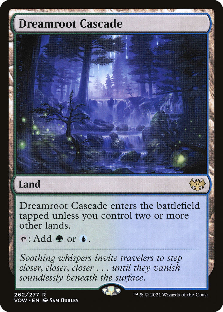 Dreamroot Cascade (VOW-262) - Innistrad: Crimson Vow - Magic The Gathering