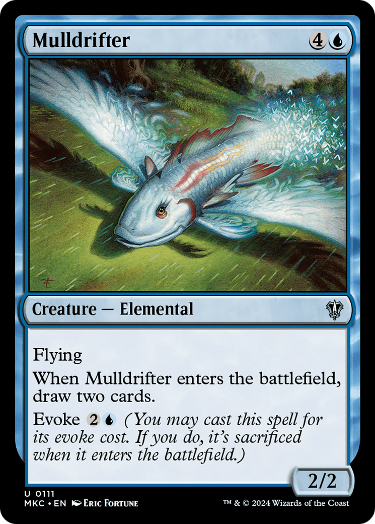 Mulldrifter (MKC-111) - Murders at Karlov Manor Commander - Magic The Gathering