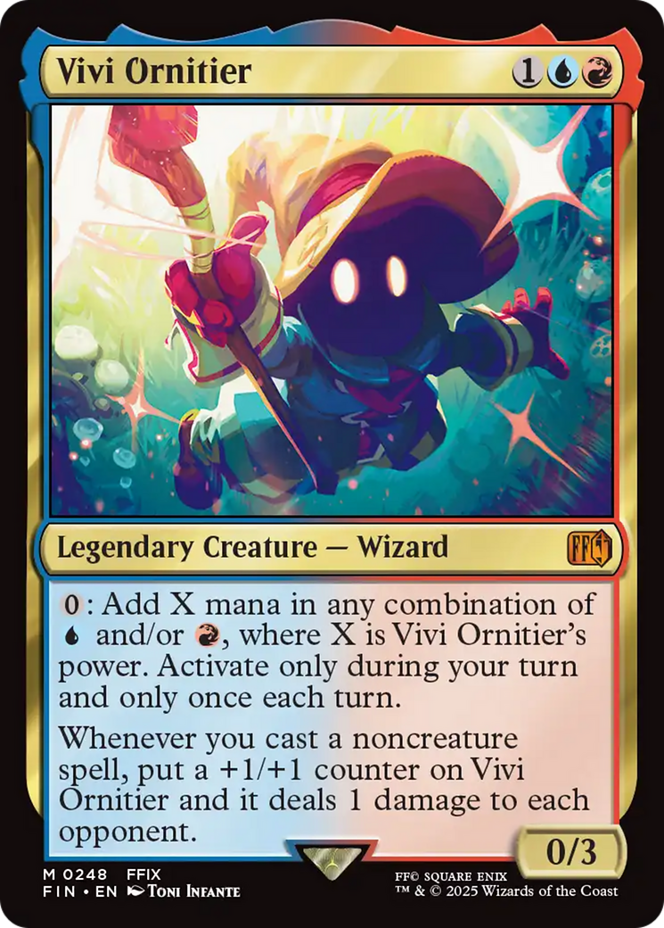 FOIL Vivi Ornitier (FIN-248) - FINAL FANTASY - Magic The Gathering