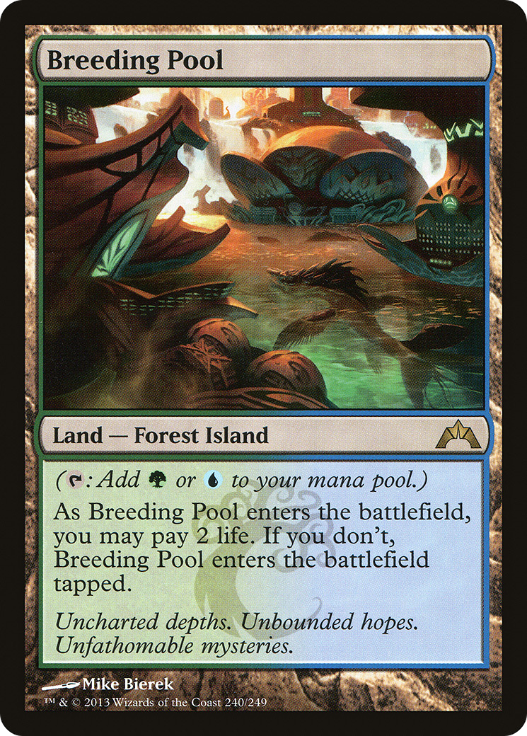 FOIL Breeding Pool (GTC-240) - Gatecrash - Magic The Gathering