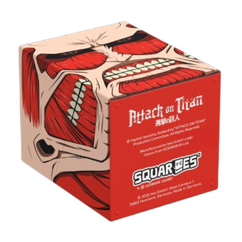 Ultimate Guard Squaroes Attack on Titan Colossal Titan Deck Box