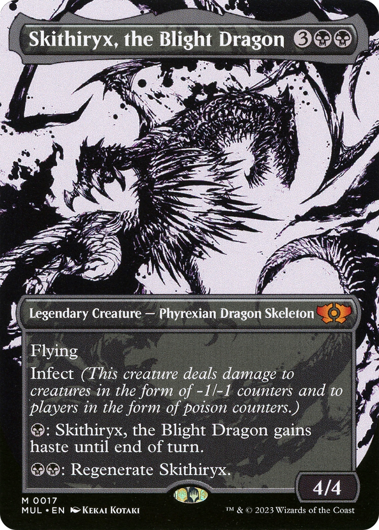 Skithiryx, the Blight Dragon (MUL-017) - Multiverse Legends - Magic The Gathering