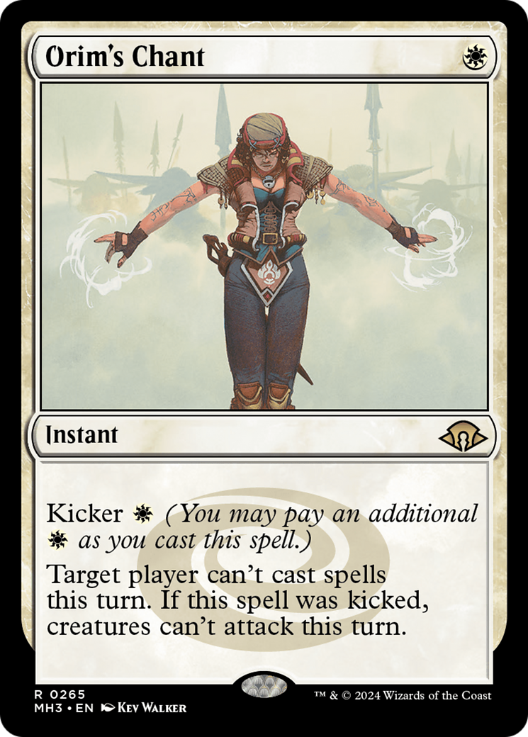 Orim's Chant (MH3-265) - Modern Horizons 3 - Magic The Gathering