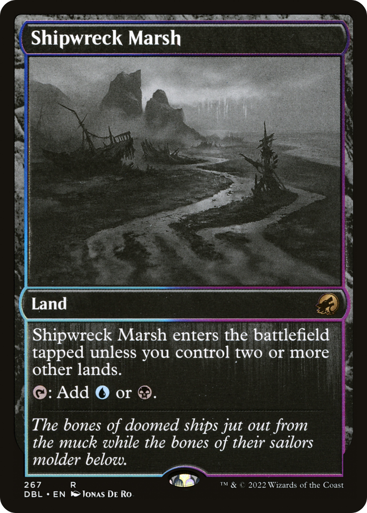 Shipwreck Marsh (DBL-267) - Innistrad: Double Feature - Magic The Gathering