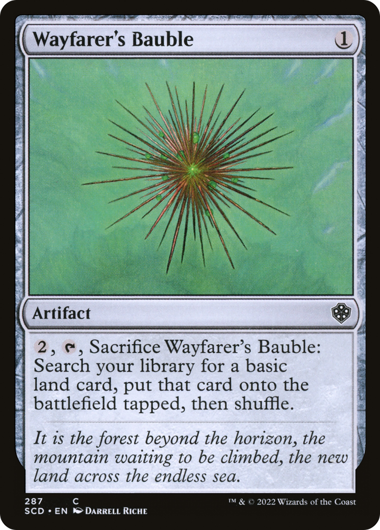 Wayfarer's Bauble (SCD-287) - Starter Commander Decks - Magic The Gathering