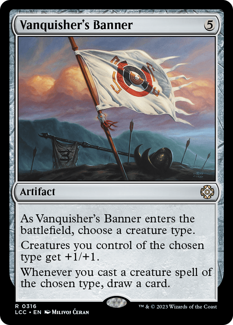 Vanquisher's Banner (LCC-316) - The Lost Caverns of Ixalan Commander - Magic The Gathering