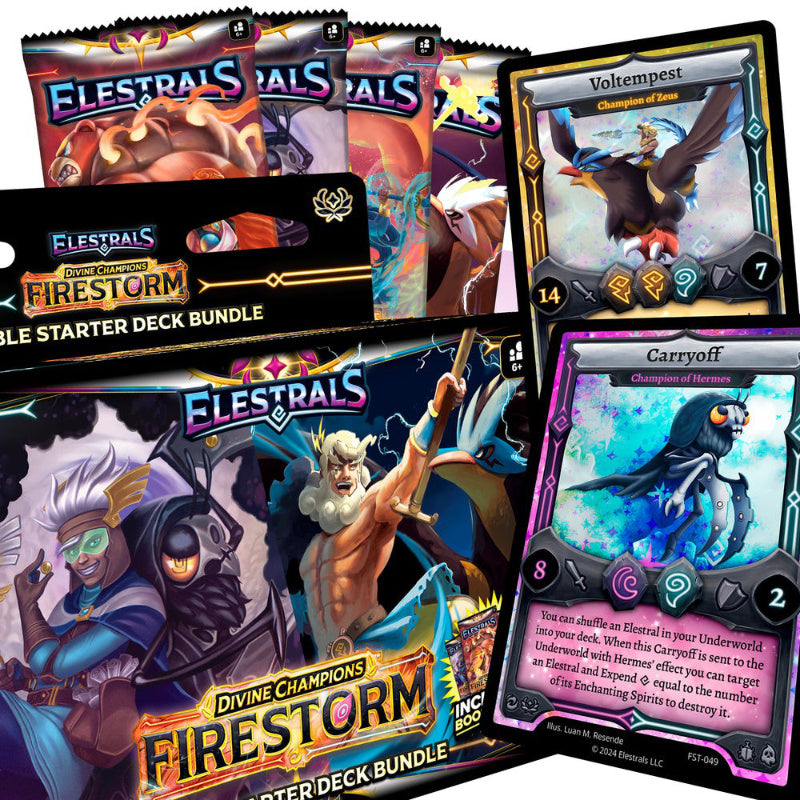 Elestrals TCG Hermes and Zeus Starter Deck