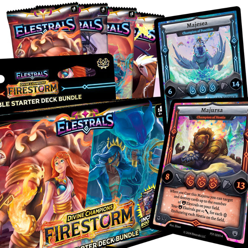 Elestrals TCG Hestia and Poseidon Starter Deck