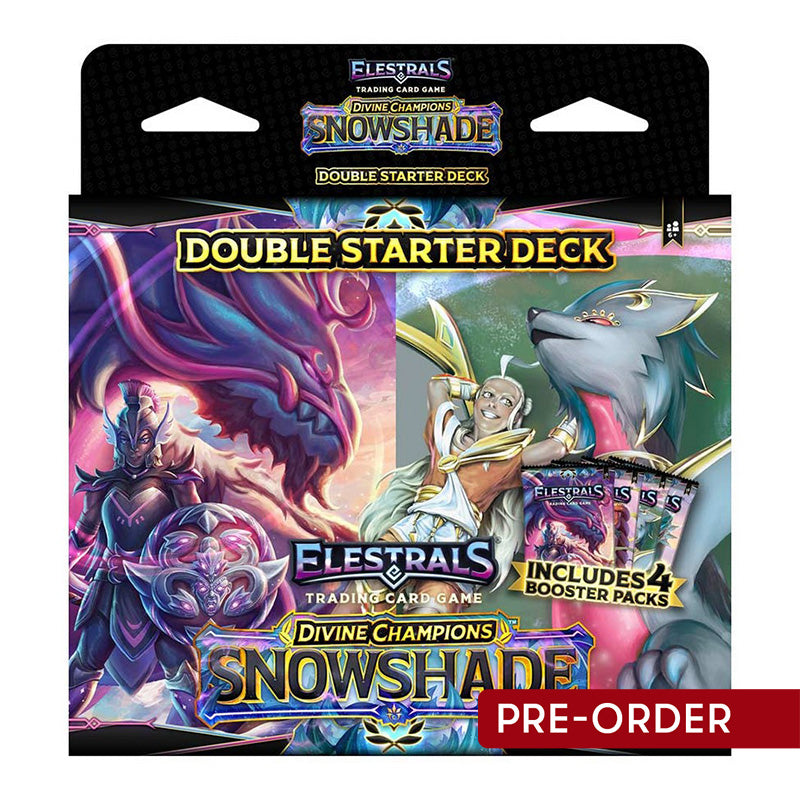 Elestrals TCG Lunar Divine vs Apollo Double Starter Deck Snowshade (Divine Champions)