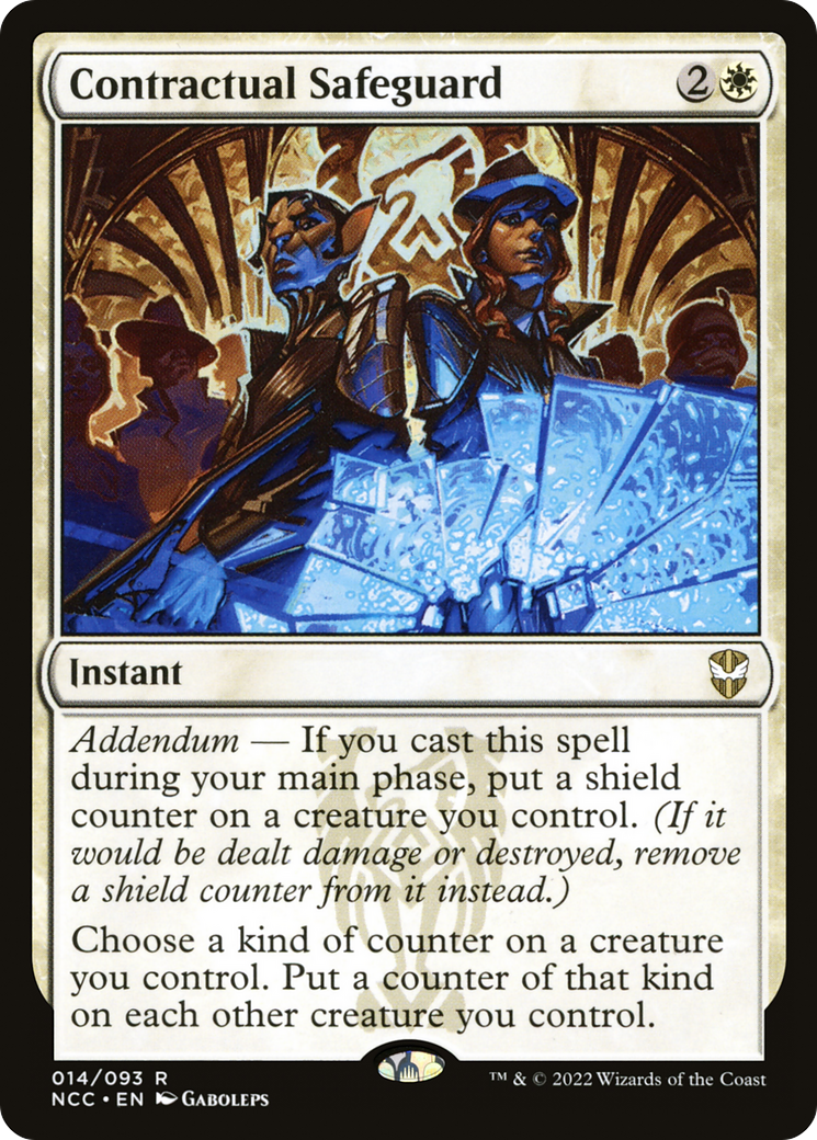 Contractual Safeguard (NCC-014) - New Capenna Commander - Magic The Gathering