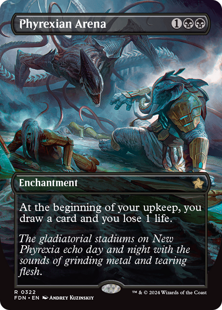 Phyrexian Arena (FDN-322) - Foundations - Magic The Gathering