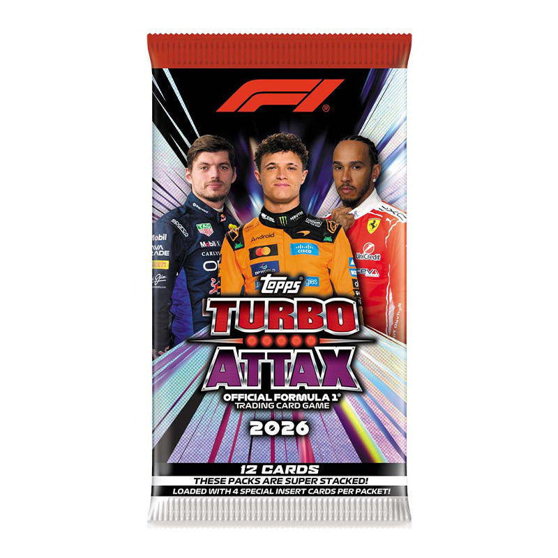 F1 Topps Turbo Attax 2026 Mega Tin (Pair)