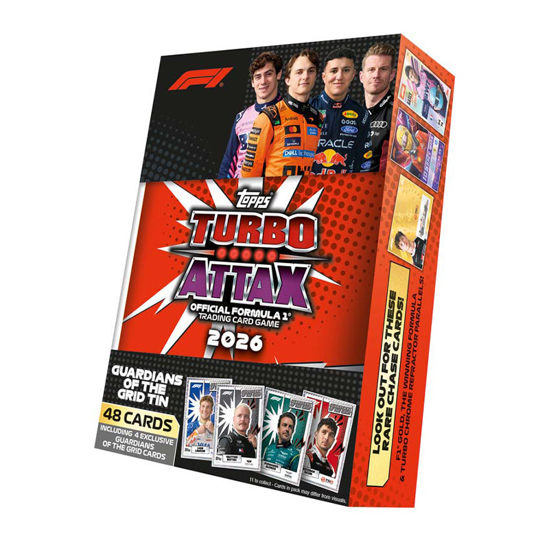 F1 Topps Turbo Attax 2026 Mega Tin (Pair)