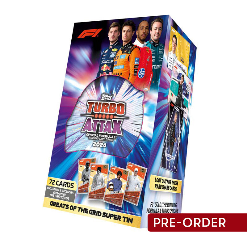 F1 Topps Turbo Attax 2026 Super Tin