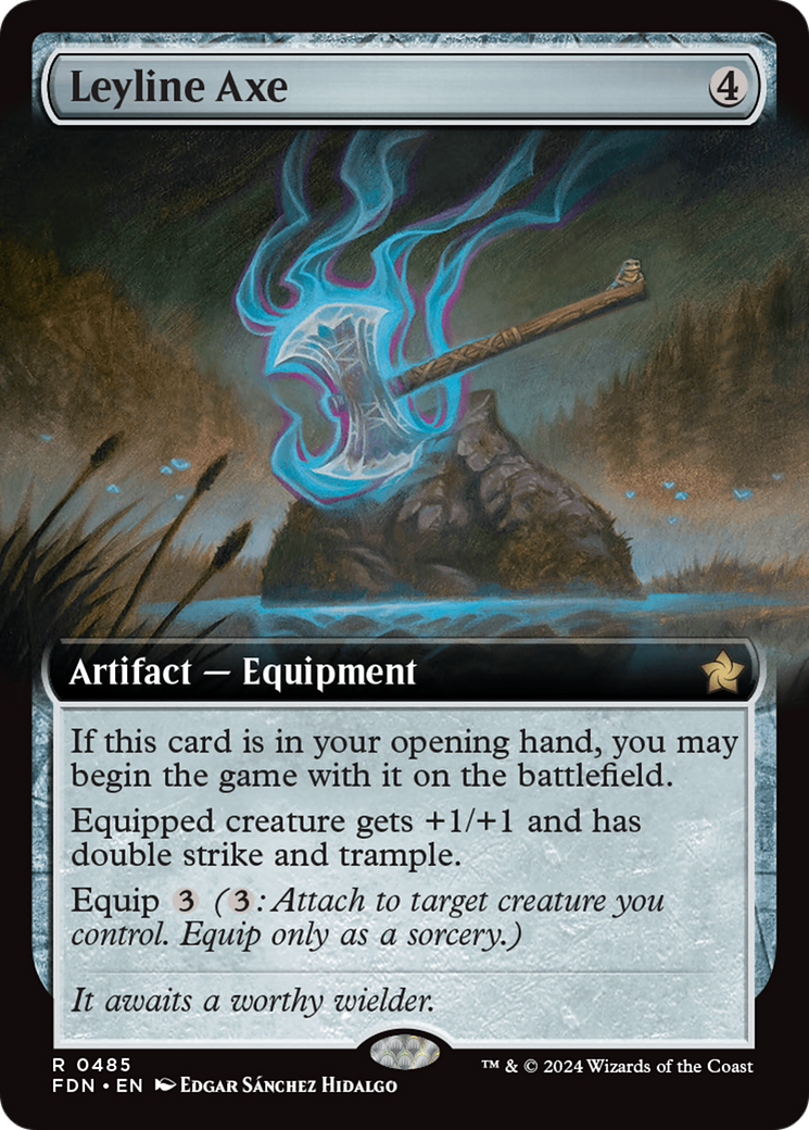 Leyline Axe (FDN-485) - Foundations - Magic The Gathering