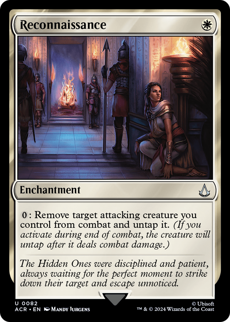 Reconnaissance (ACR-082) - Assassin's Creed - Magic The Gathering