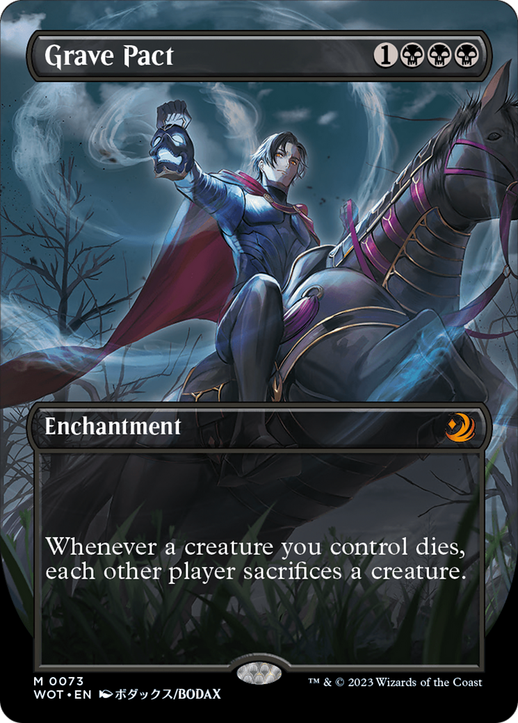 Grave Pact (Anime Borderless) (WOT-073) - Wilds of Eldraine: Enchanting Tales - Magic The Gathering