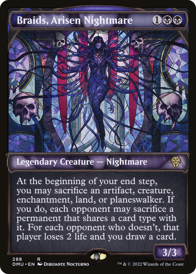 FOIL Braids, Arisen Nightmare (Showcase) (DMU-288) - Dominaria United - Magic The Gathering