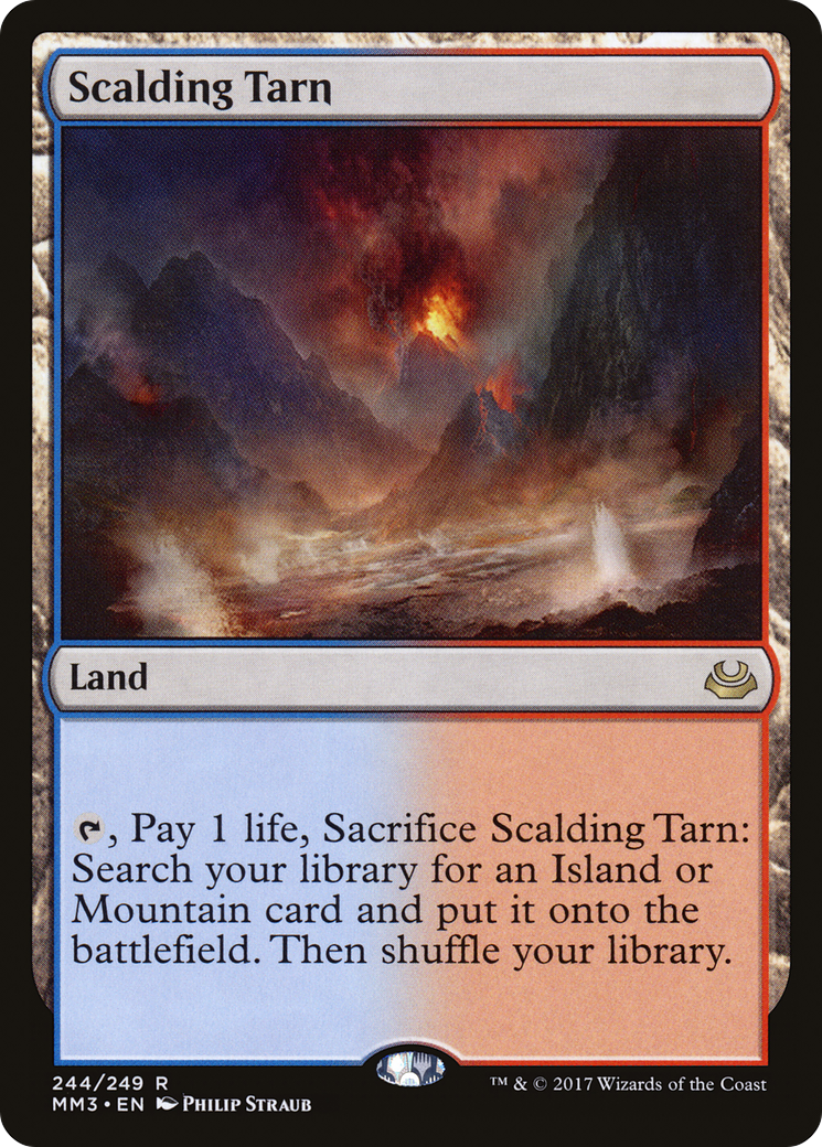 FOIL Scalding Tarn (MM3-244) - Modern Masters 2017 - Magic The Gathering