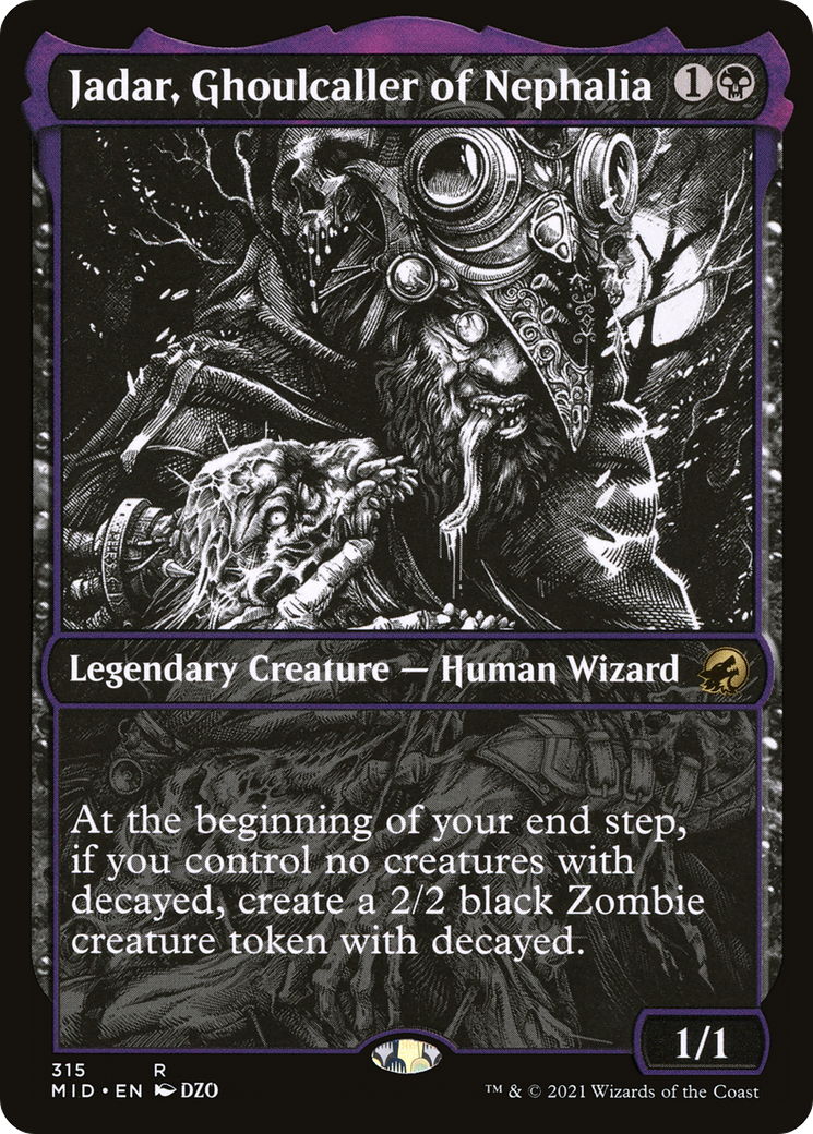 Jadar, Ghoulcaller of Nephalia (Showcase) (MID-315) - Innistrad: Midnight Hunt - Magic The Gathering
