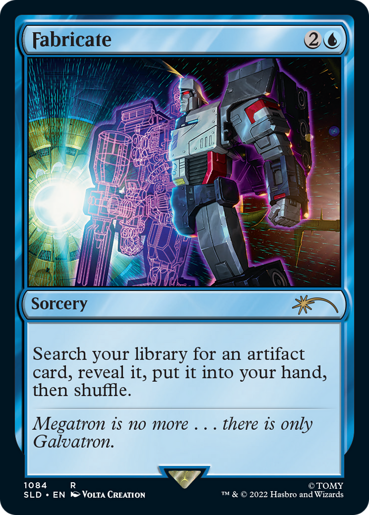 FOIL Fabricate (1084) (SLD-1084) - Secret Lair Drop - Magic The Gathering