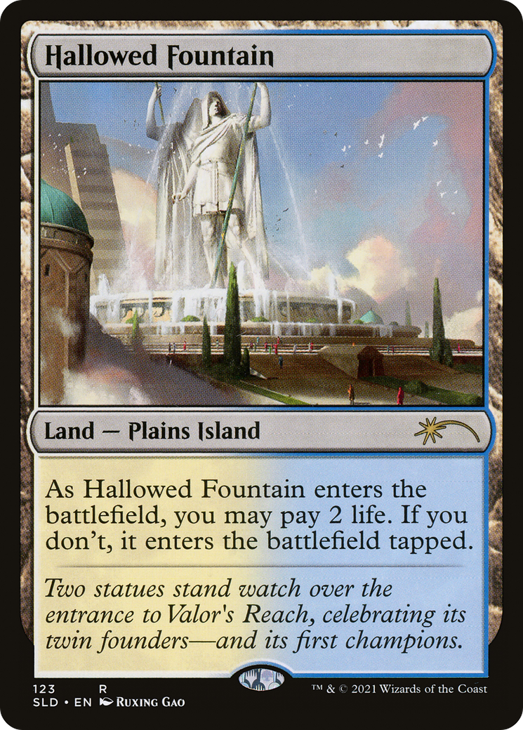 Hallowed Fountain (SLD-123) - Secret Lair Drop - Magic The Gathering