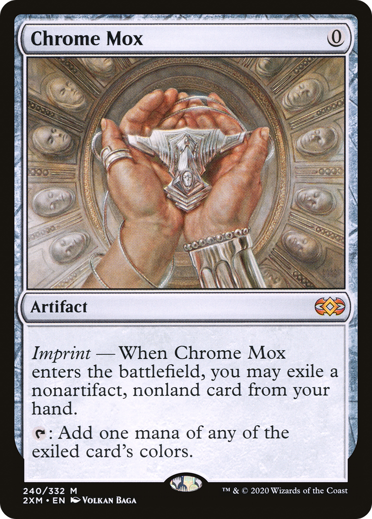 FOIL Chrome Mox (2XM-240) - Double Masters - Magic The Gathering