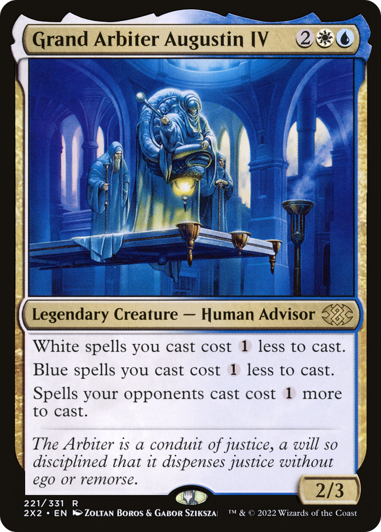 Grand Arbiter Augustin IV (2X2-221) - Double Masters 2022 - Magic The Gathering