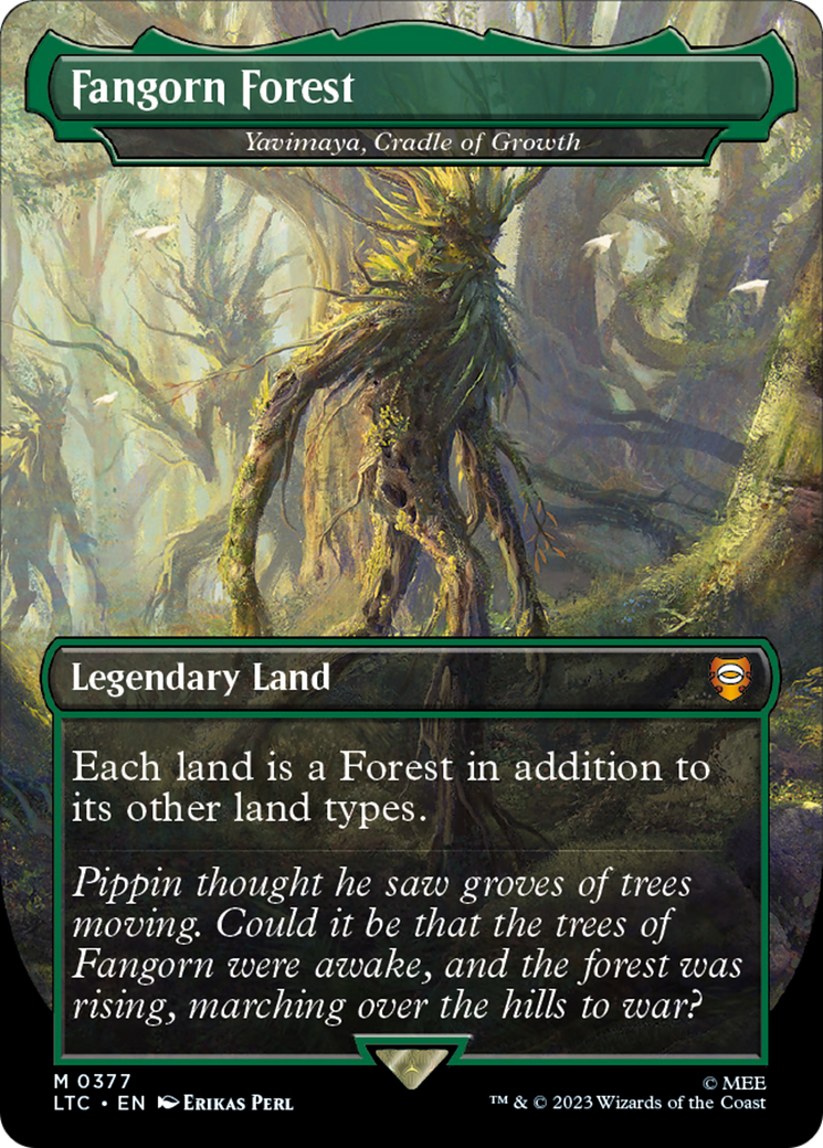 Fangorn Forest - Yavimaya, Cradle of Growth (LTC-377) - Tales of Middle-earth Commander - Magic The Gathering