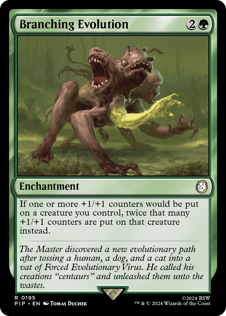 FOIL Branching Evolution (PIP-195) - Fallout - Magic The Gathering