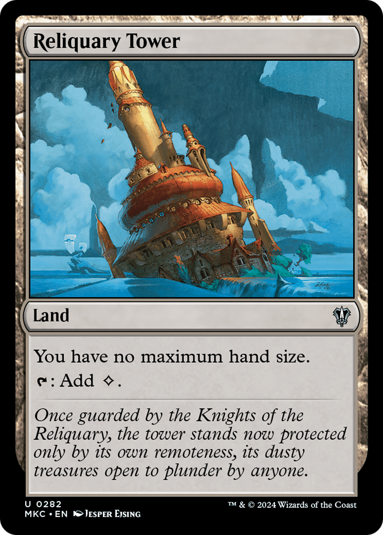 Reliquary Tower (MKC-282) - Murders at Karlov Manor Commander - Magic The Gathering