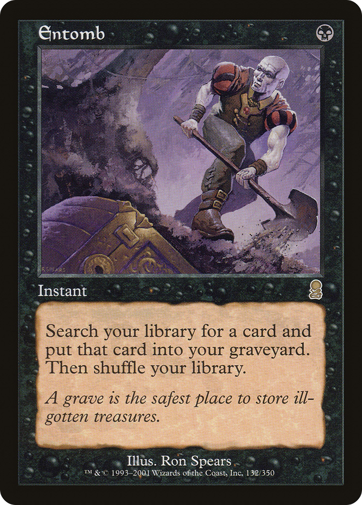 FOIL Entomb (ODY-132) - Odyssey - Magic The Gathering
